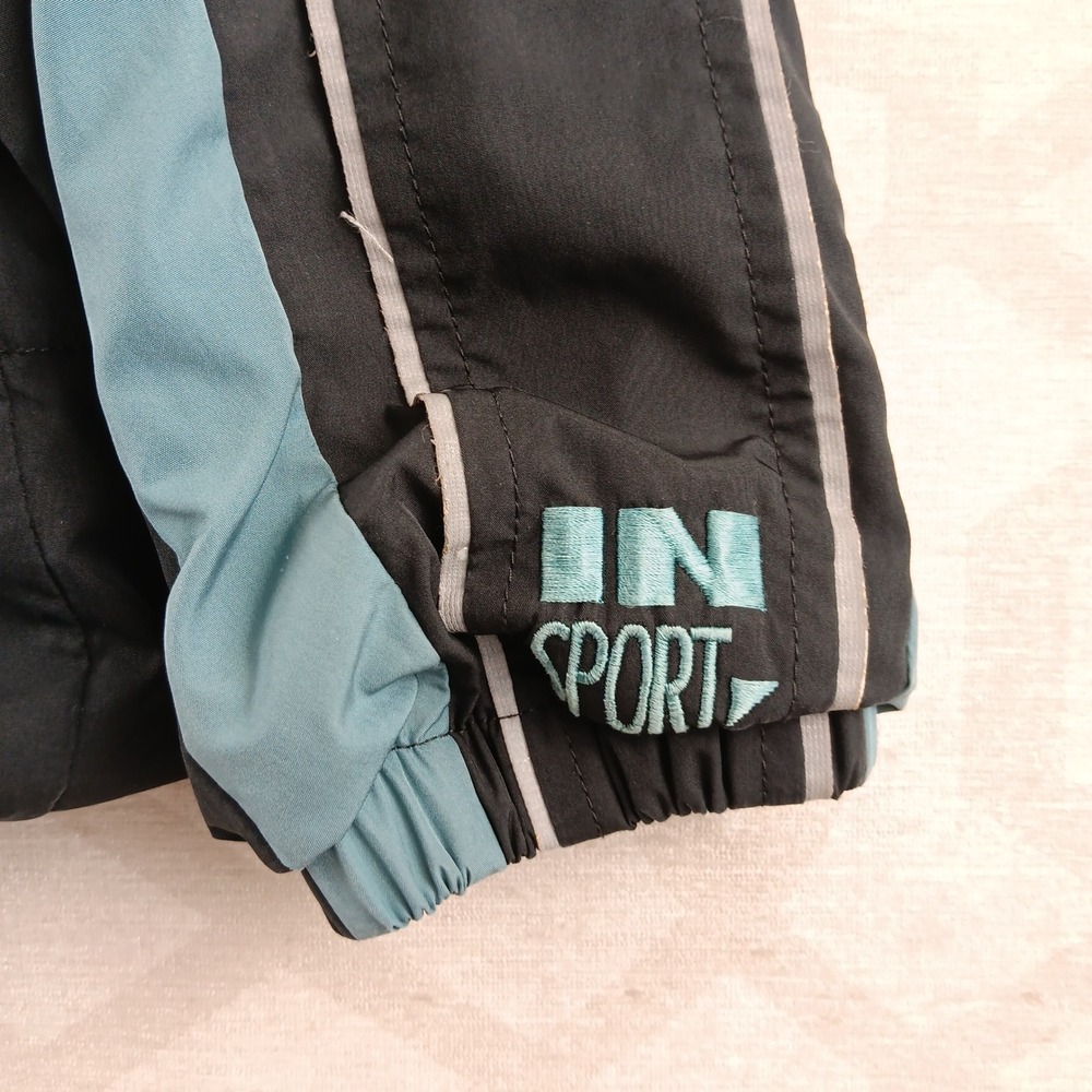 IN Sport Gore-Tex Men's Jacket Teal Blue Colorblock Windbreaker‎ Small - Picture 8 of 9